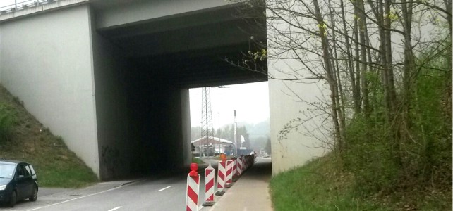 Absicherung Radweg Absicherung Radweg